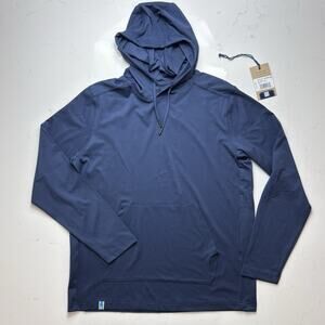 Chubbies Men's The Lakeside Movementum Hoodie Long Sleeve Blue Size Medium